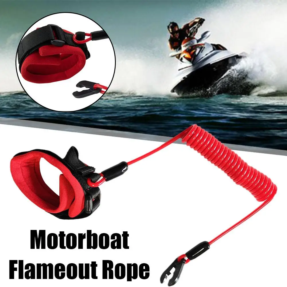 Boat Safety Lanyard Start Stop Kill Switch Tether Cord For Jet Ski JT900 JT1100 For Most Board Engine Parts Accessories