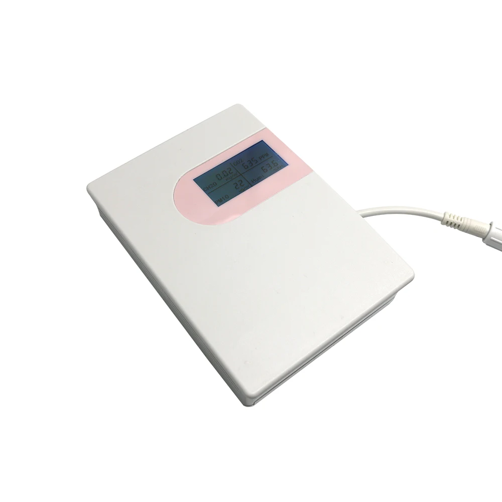 

All-in-one air quality sensor wifi formaldehyde temperature and humidity PM2.5CO2 display TVOC detection transmitter