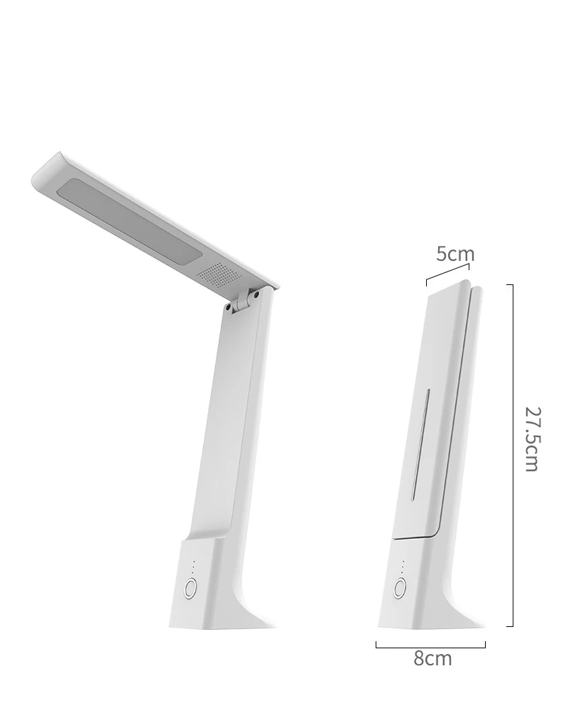 Lâmpada de Mesa Lâmpada de Leitura Proteção para os Olhos Lâmpada de Cabeceira Lâmpadas de Mesa Luz da Noite Dobrável Aprendizagem Recarregável Stepless Escurecimento Usb 20 Weddings & Events