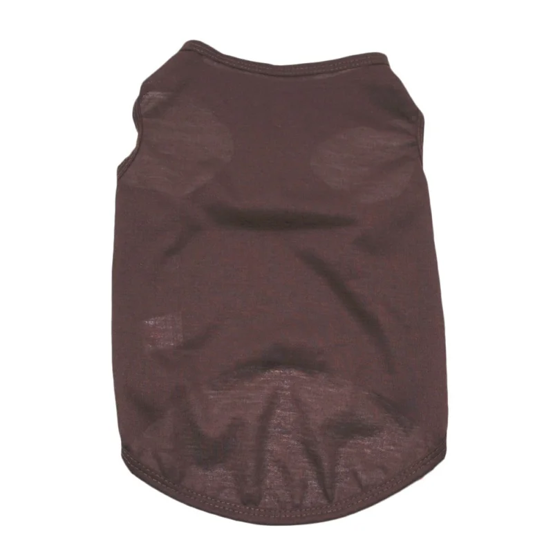 thumbnail image 1 of Camisetas para perros en blanco, camisetas para perros, chalecos básicos de color puro para mascotas, ropa transpirable sin mangas para mascotas, disfraces para perros pequeños, medianos y gatos, 1 of 5