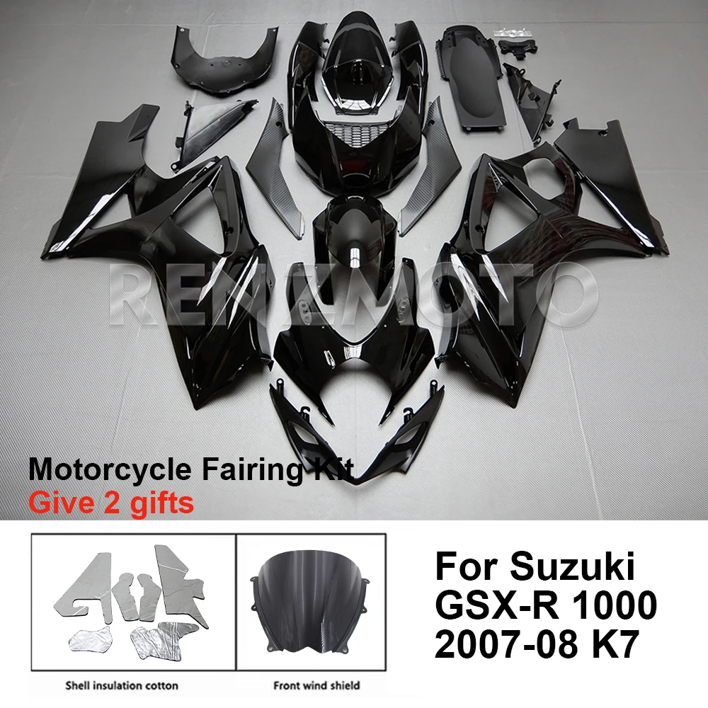 

Motorcycle Fairing Set Body Kit Plastic For Suzuki GSXR GSX-R 1000 2007-08 K7 Accessories Injection Bodywork S1007-125a