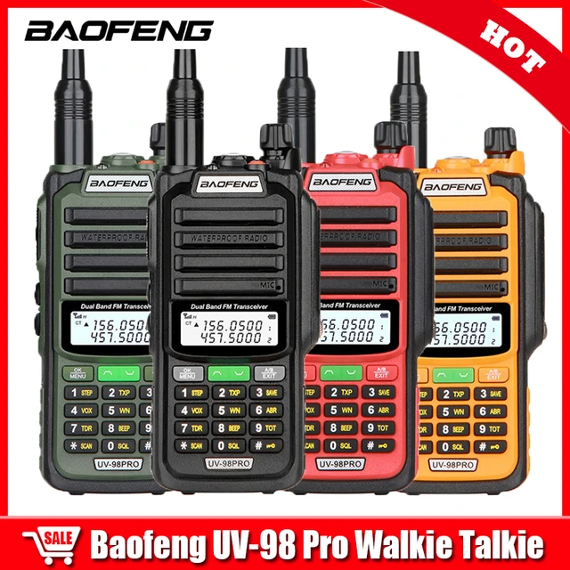 Baofeng UV-98 PRO High Power Walkie Talkie Long Range Waterproof