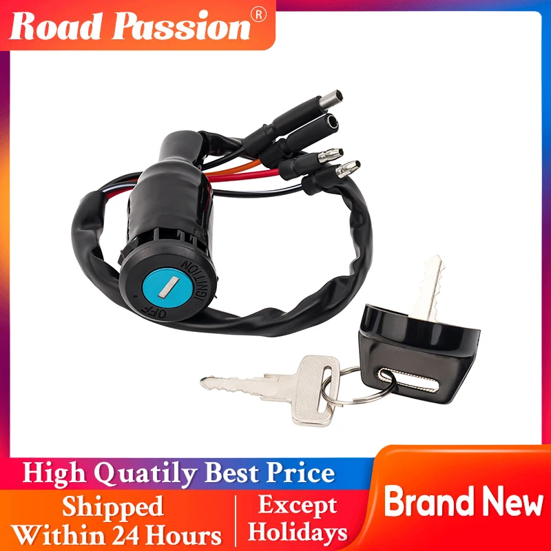 

Motorcycle 4 Wires Plug Electric Door Lock Lgnition Key Switch for Honda FourTrax 300 TRX300FW FW 4x4 TRX300 TRX 2x4 1990-2000