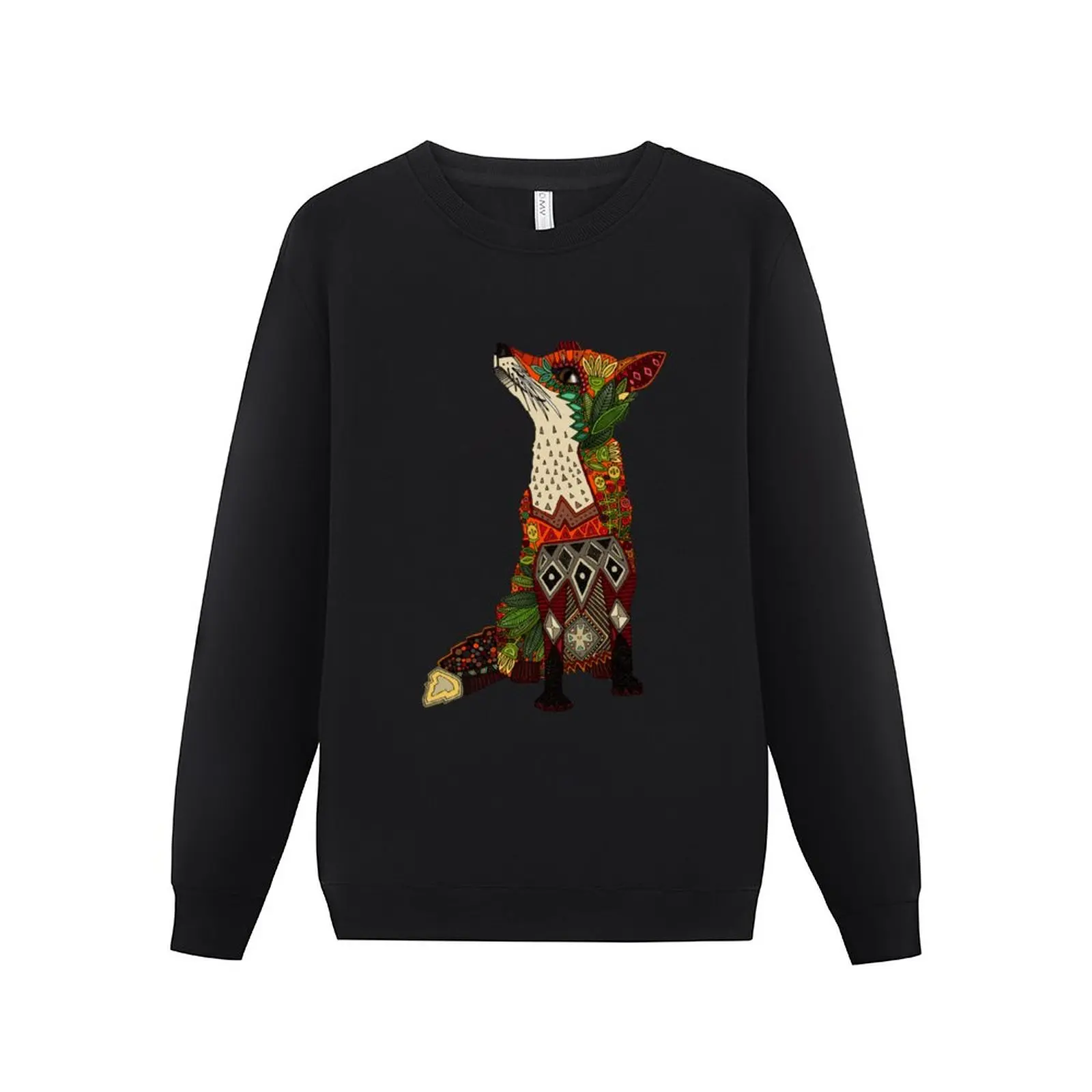 

New floral fox Sweatshirt blouse mens clothes fashion men men's sweatshirt