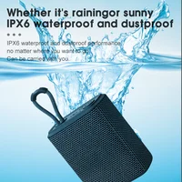 EBS-300 5W Mini Portable Bluetooth Speaker Fabric  Mesh TF Card Music Box IPX6 Waterproof For Phone  PC  Taplet  Palyer - Image 3