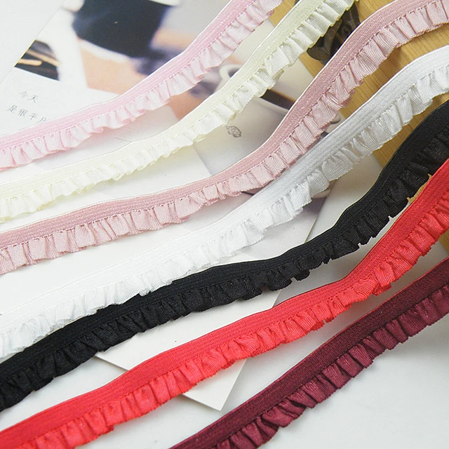 5Yards Elastic Band Trim Underwear Bra Ribbon Wedding Dress Clothing Sewing  DIY