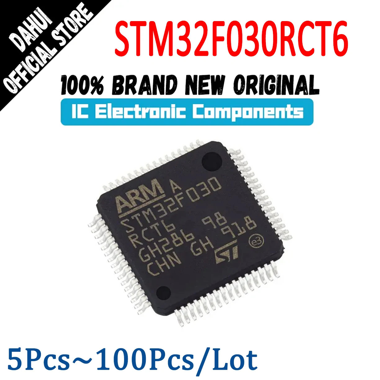 

STM32F030RCT6 STM32F030RC STM32F030R STM32F030 STM32F STM32 STM IC MCU Chip LQFP-64 In Stock 100% New Original