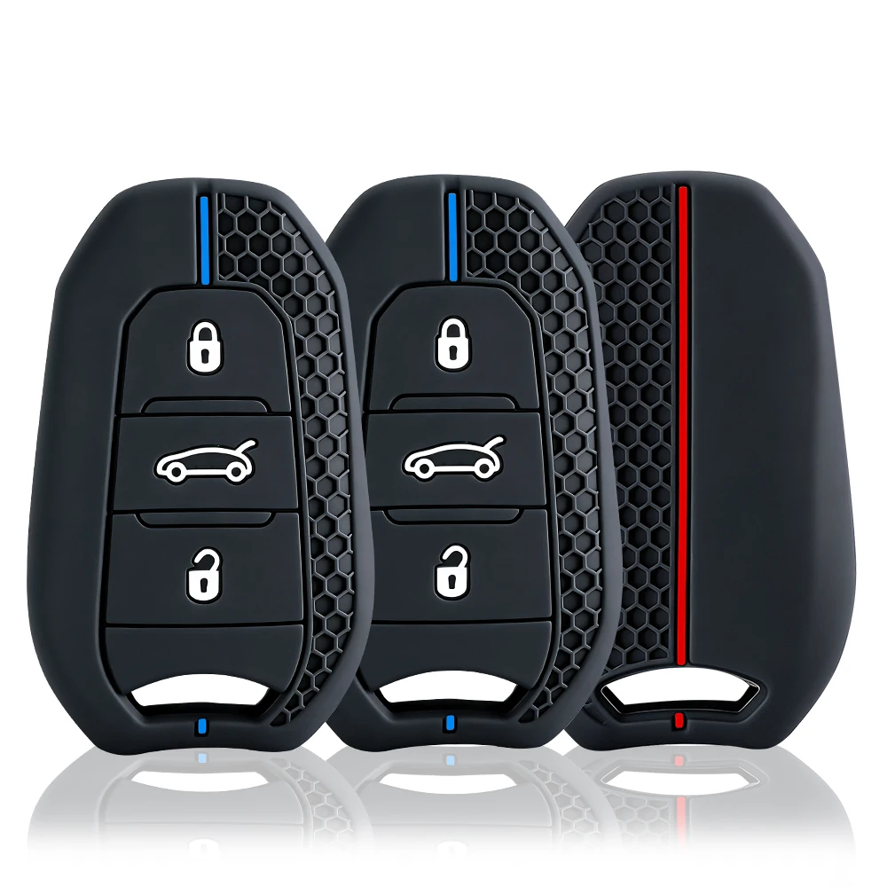 Coque de protection en Silicone pour clé de voiture