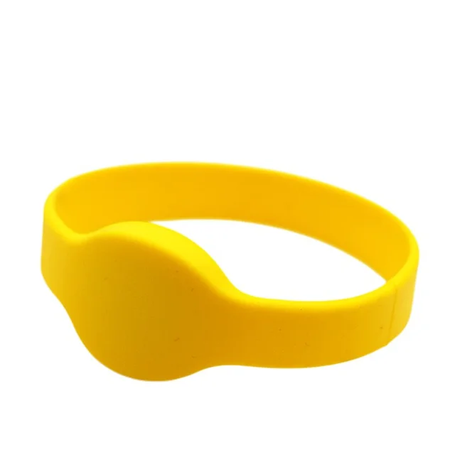 Braccialetti RFID In Silicone - Confezione Da 10 Pezzi 13.56MHz Impermeabili Per Accesso Piscina E Sauna (Nero) - Foto 12