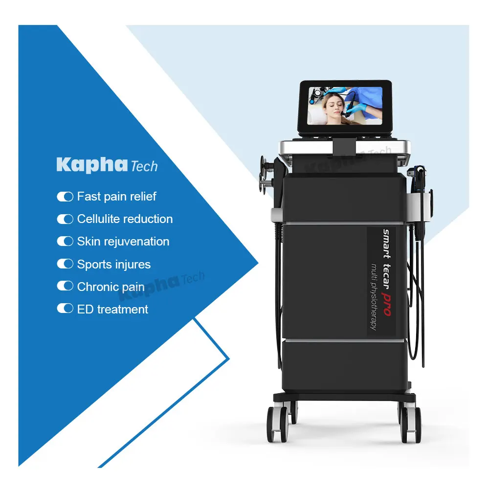 Dispositivo Di Fisioterapia Tecar Ad Ultrasuoni Shockwave Winback Macchina Per Diatermia Per La Riabilitazione Di Lesioni Sportive