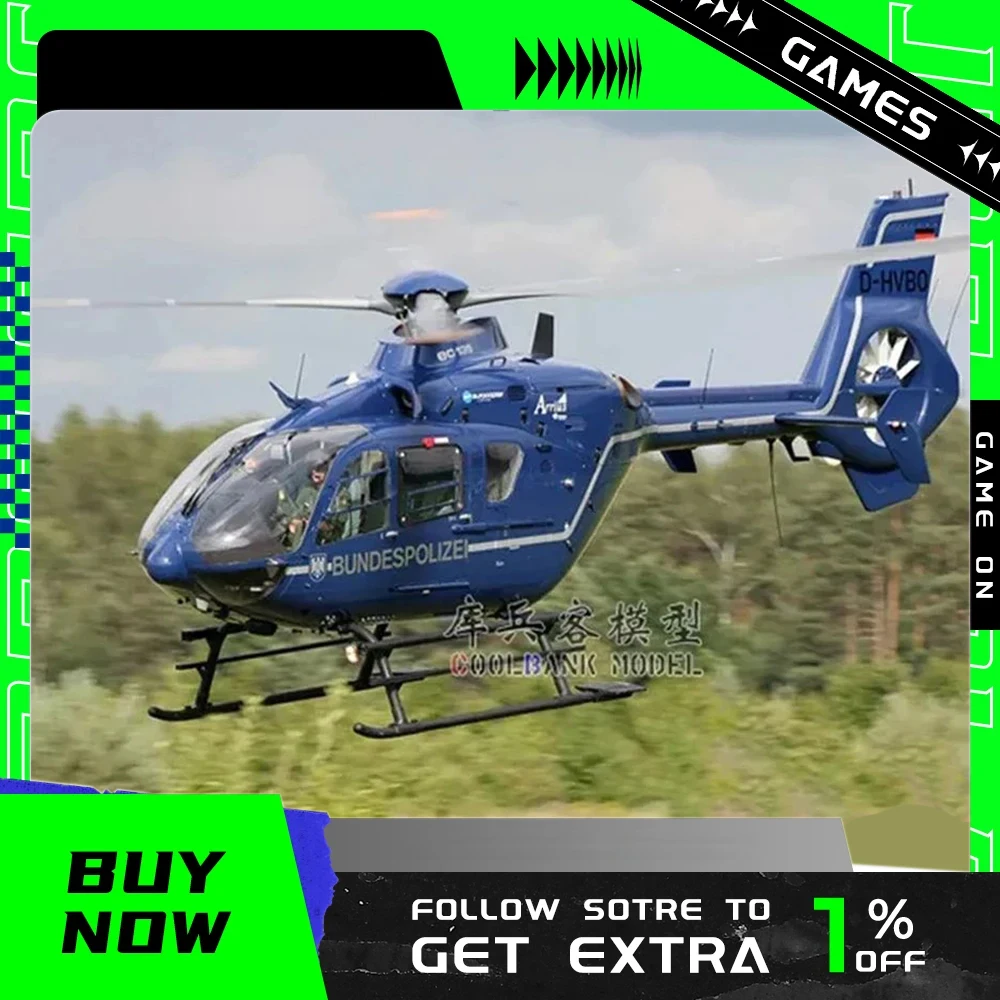

Coolbank C187 Remote Controll Aircraft Ec135 Helicopter RC Aircraft Model Remote-controll Single Blade Aileron Free Model Toys