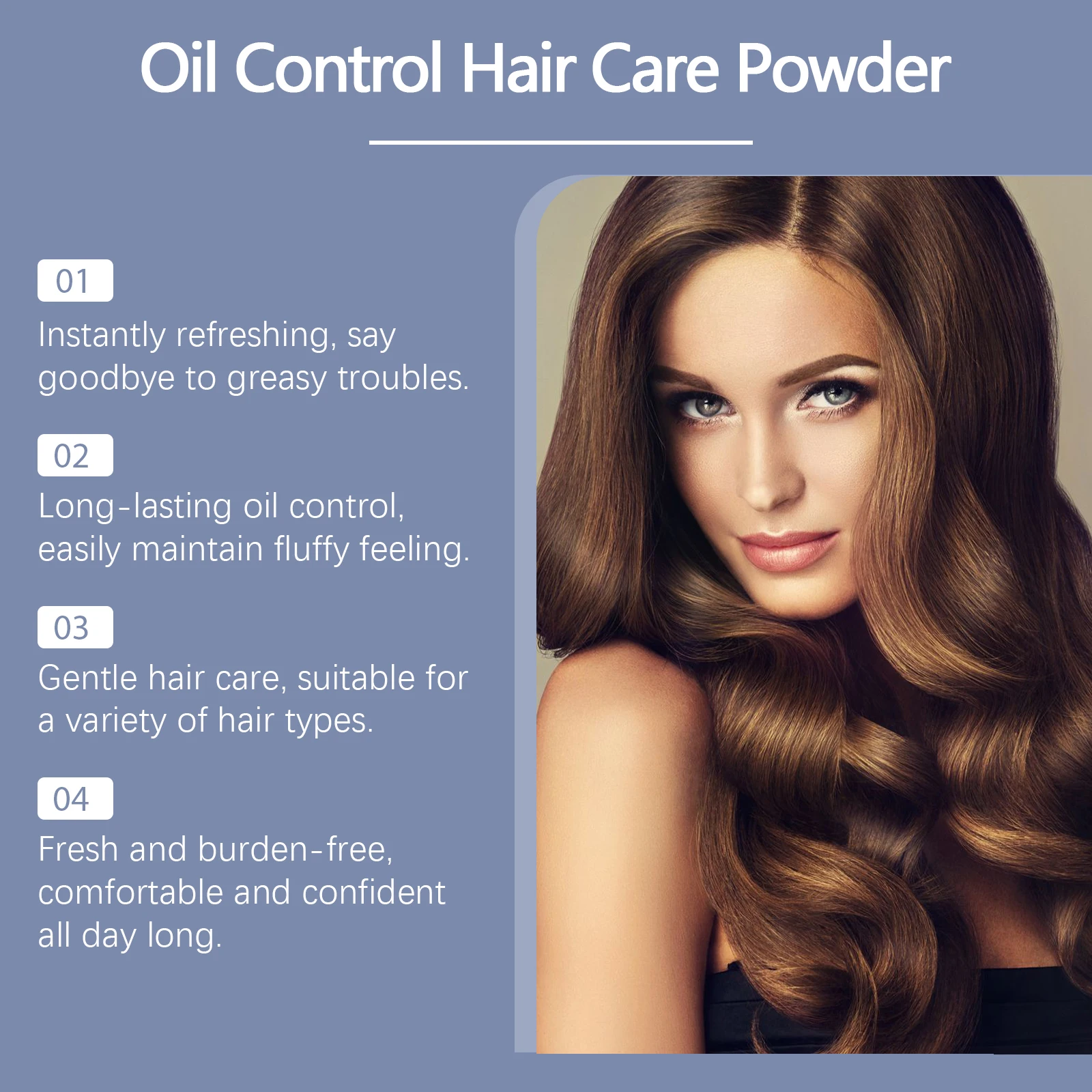 EELHOE Hair Defining Powder Oil Control Fluffy Hair Increase Hair Volume Instantly Long-Lasting Styling Degreasing For Men Women view 3