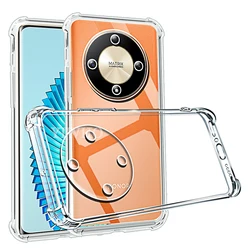 Shockproof Transparent Silicone Phone Case - Clear TPU Protective Back Cover for Magic5