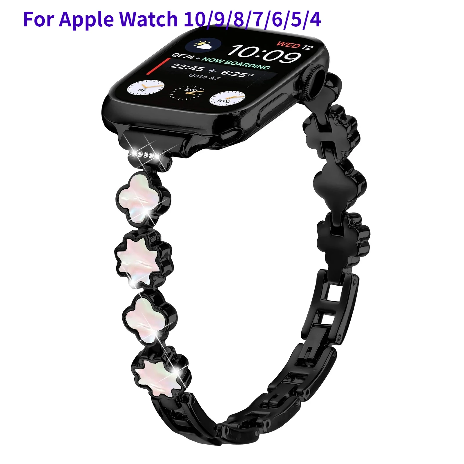 Premium Metal Luxury Watch Band - Elegant and Durable Design