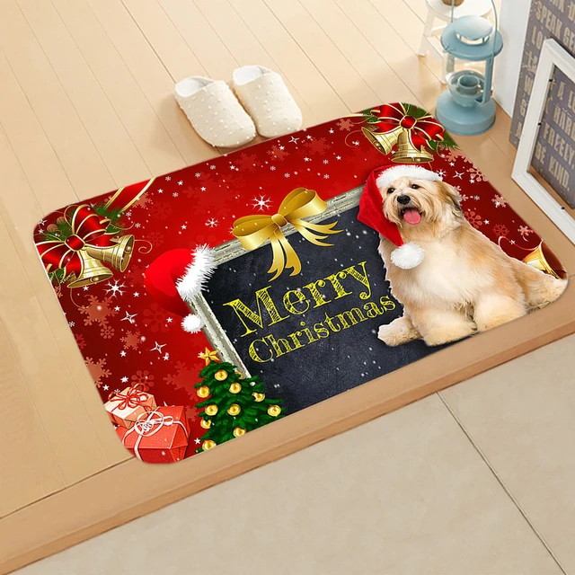 Christmas Door Mat Outdoor Welcome Mat for Front Door, Merry Christmas  Doormat Non-Slip PVC Mat, 24x16 inches Winter Doormat - AliExpress