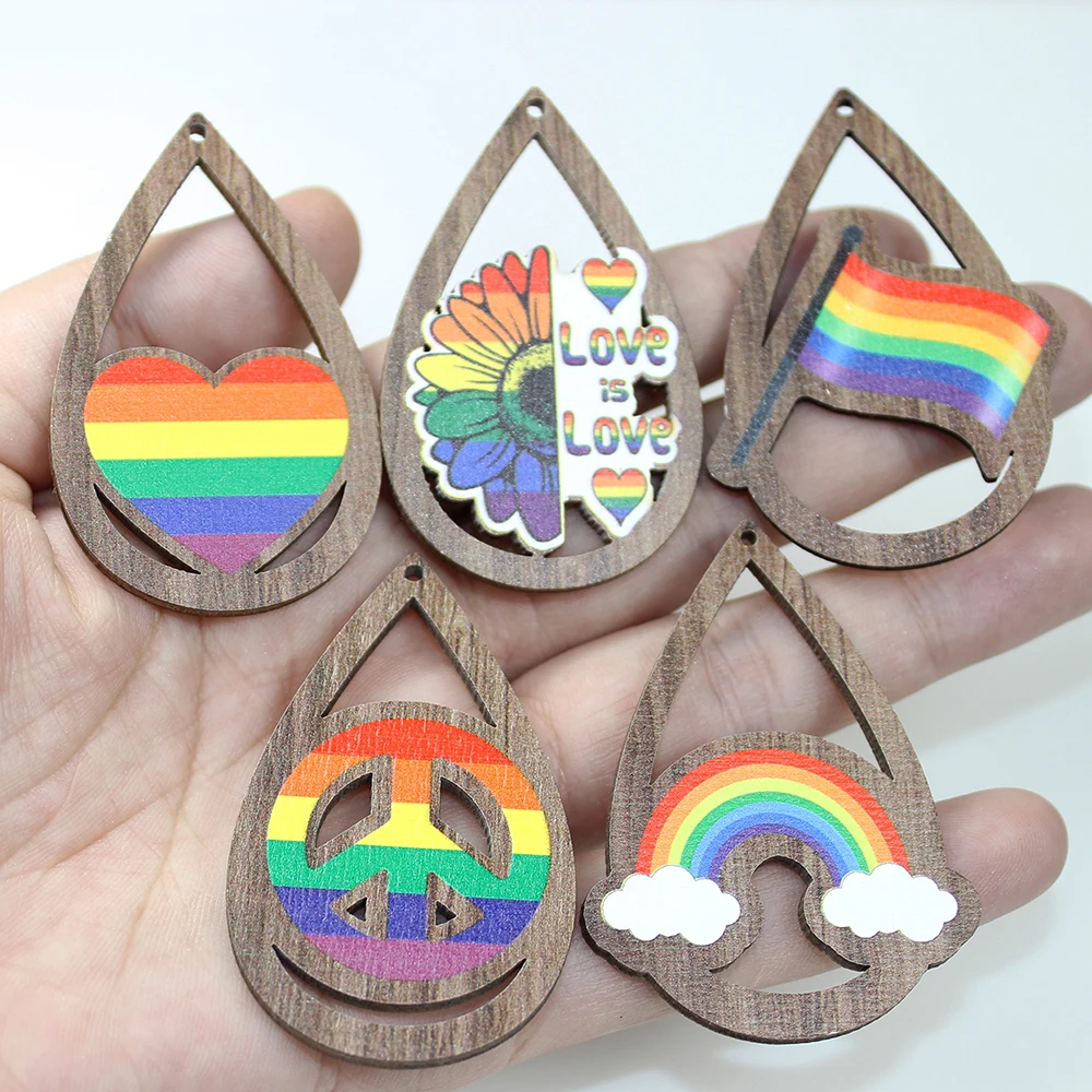

8Pcs/Lot Charm Pendant For Keychain DIY Necklace Earring Jewelry Makings