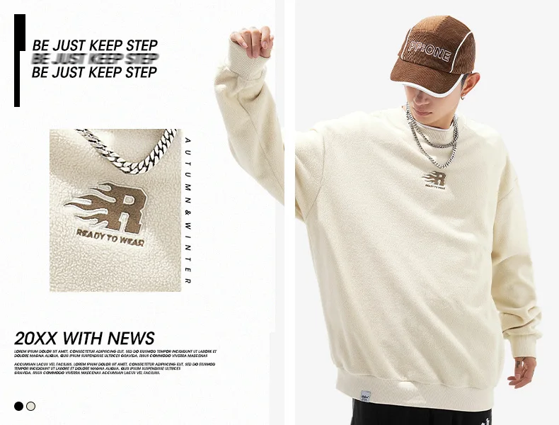 Couples Style Polar Fleece Sweatshirt