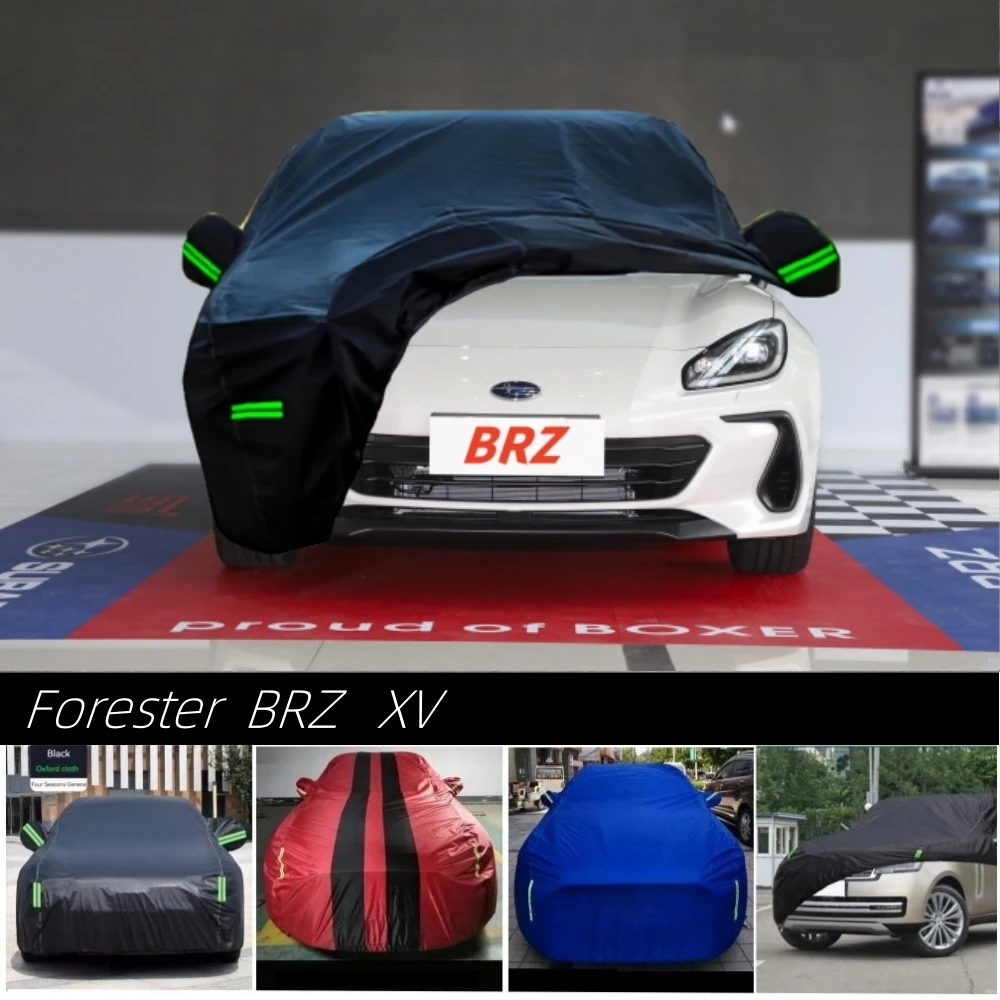 Чехол для Subaru BRZ Forester XV Four Seasons универсальный устойчивый водонепроницаемый уличный полноразмерный автомобильный чехол Aganist Защита от УФ дождя снега