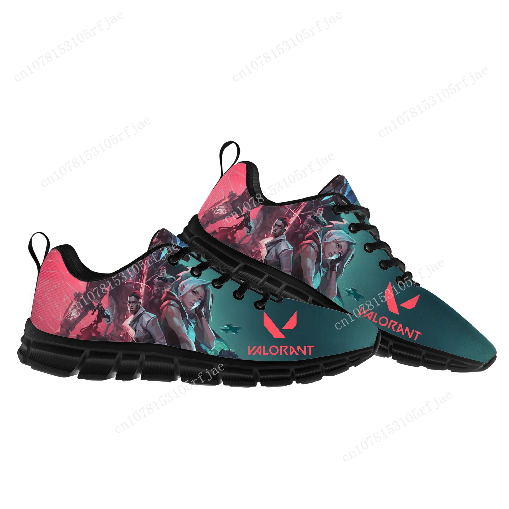 

Agent Anime Cartoon Game Valorant Sports Shoes Men Women Teenager Kids Children Sneakers High Quality Sneaker Custom Built Shoes