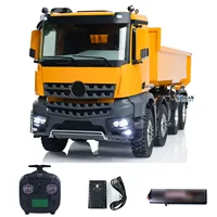 Toys Kabolite K3365 8X8 1/14 RC Hydraulic Dump Truck RTR Remote Control Painted Finished Tipper Vehicle Cars Model for Boys 2