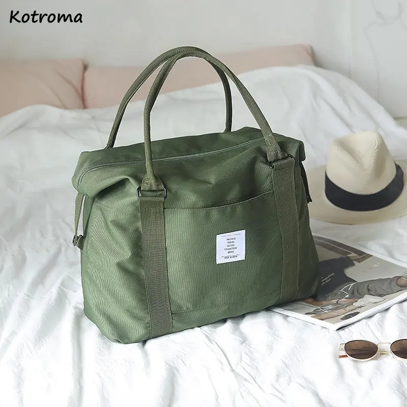 Unisex Large Capacity Portable Travel Bags - Foldable Luggage Waterproof Oxford Handbag (LT3)