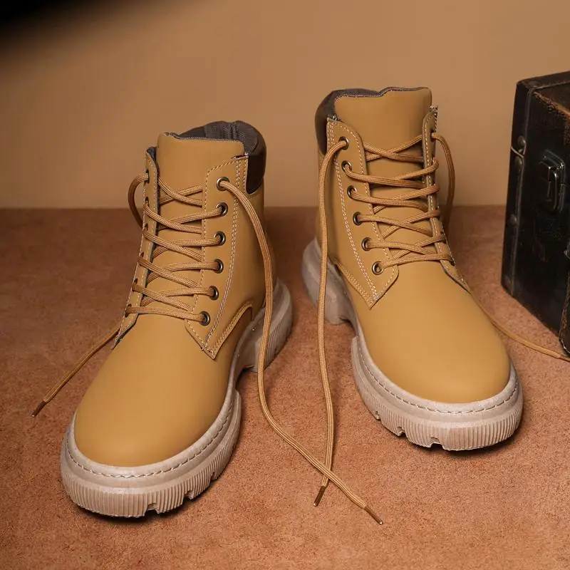 

Shoes High-Top Men's Shoes 2023 New Autumn Sports Casual Boys High Heel Wearable Shoes Men's Fashion Shoes