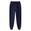 2024 Headset Printed Autumn And Winter Fleece Men's Trousers Fashion Drawstring Casual Pants Sweatpants Jogging Sports Pants 6
