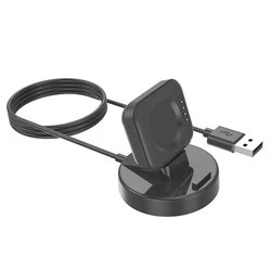 Magnetic Smartwatch Charger Stand with USB Cable (Black 1)