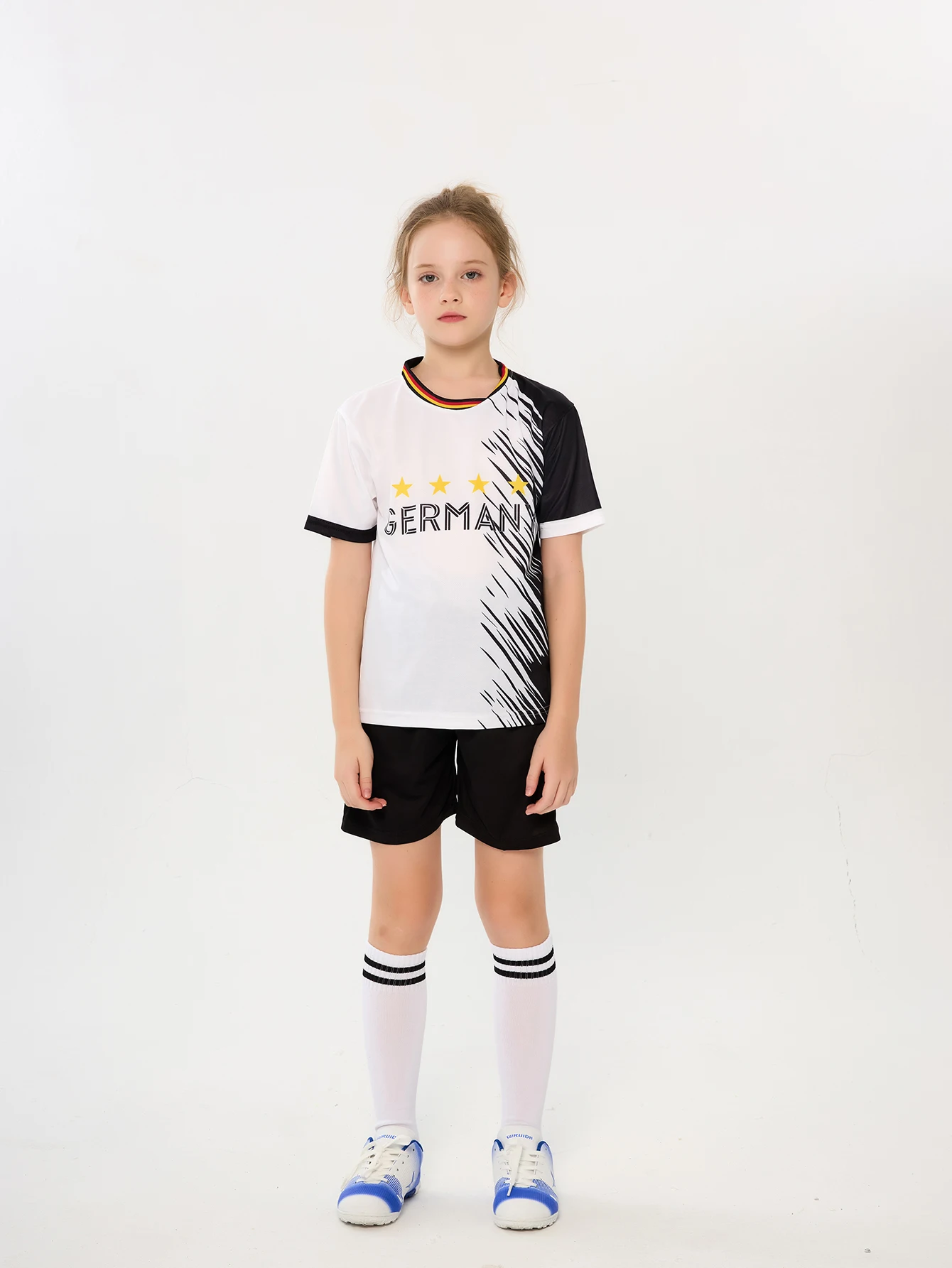 Suruida 24/25 Germany fashion Children Soccer Jersey Girls & Boys Soccer Sports Uniforms Kid gift clothing