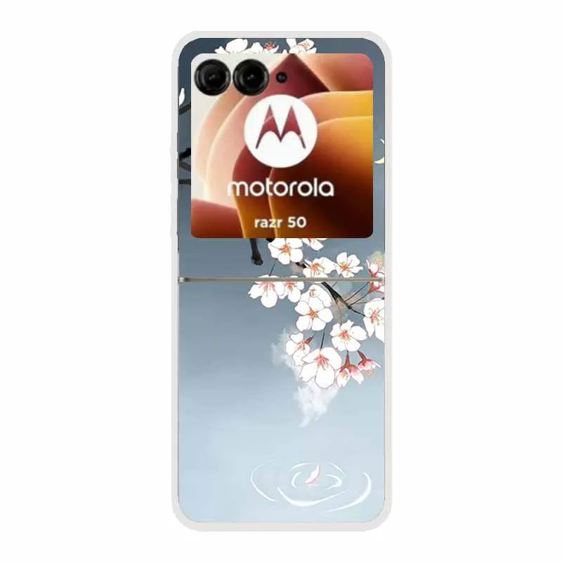 Cartoon Design Transparent Hard Plastic Back Cover Case