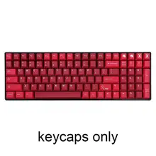 

129- Dye-sub Pbt Cap For Profile For Mx Switch Mechanical Board Red Series Caps V9c7