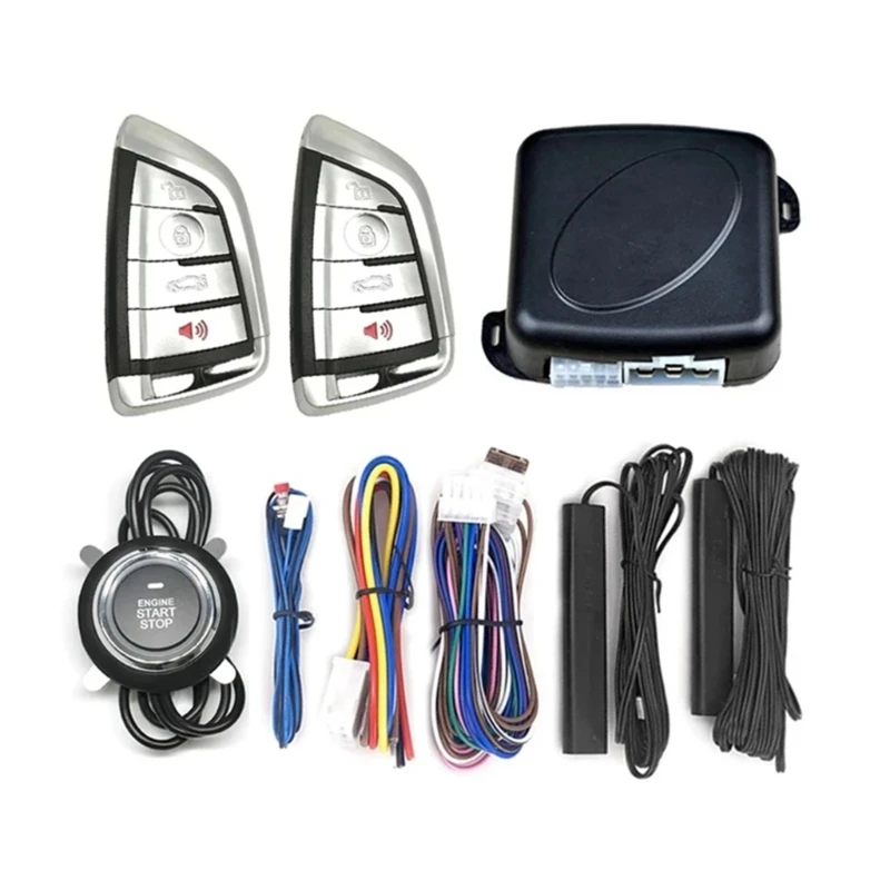 

Keyless Entry System Car Engine Stop Button System with 2 Key