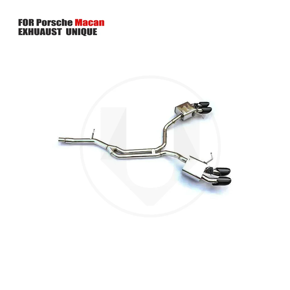 

UNIQUE Stainless Steel Exhaust System Performance Catback for Porsche Macan 2.0T 3.0T 3.6T Catless Downpipe With Heat Shield