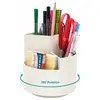 360 Rotating Makeup Brush Holder Cosmet Storage Box Makeup Organiser Lipsticks Make Up Container Vanity Organizer Box 5