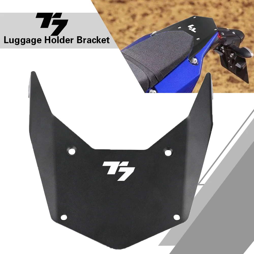 

Motorcycle Tenere700 700 For Yamaha Rear Carrier Luggage Rack Tailbox Fixer Holder Cargo Bracket Tailrack Kit T7 Rally 2019-2023
