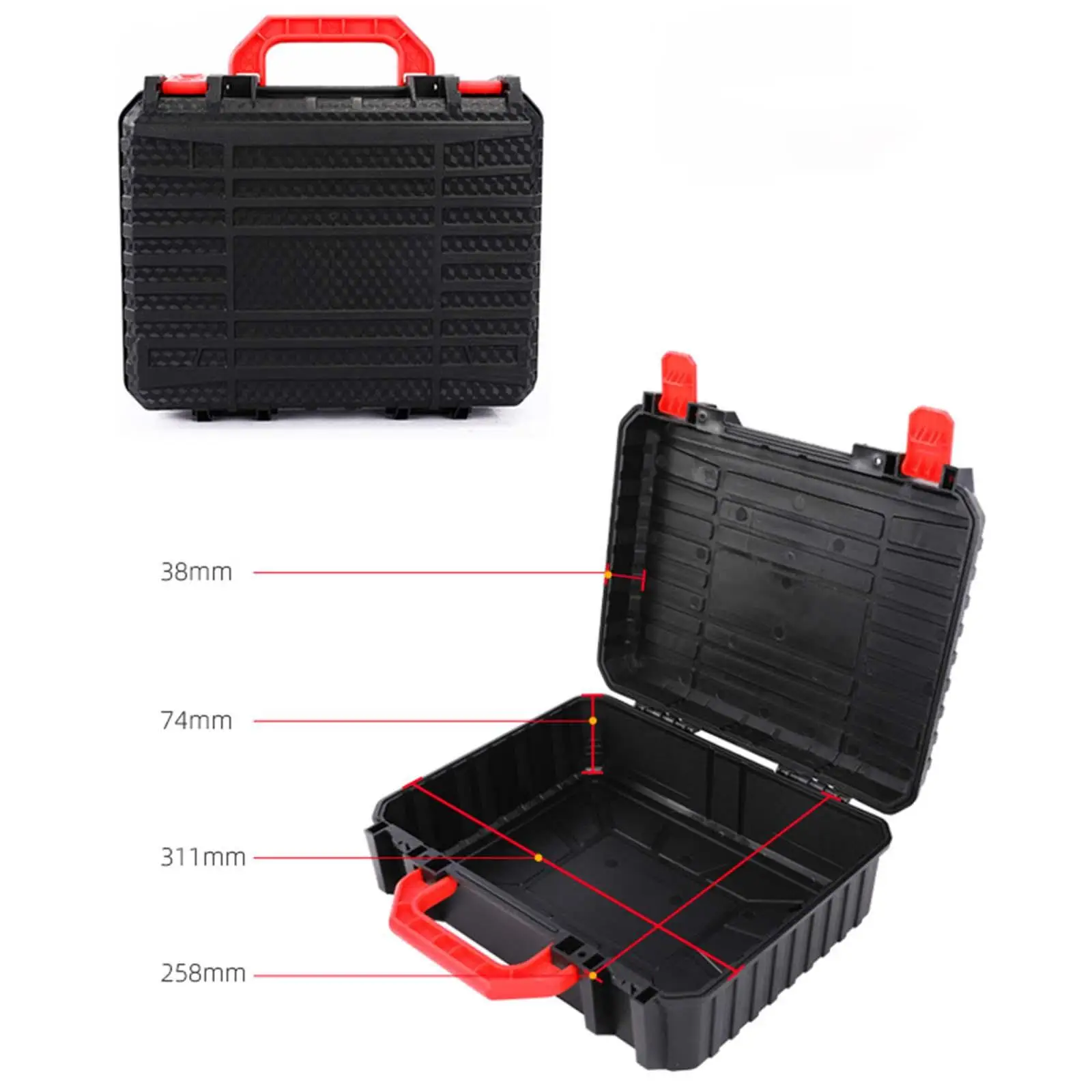 Tool Case Power, Tool Chest,Storage Case Father`s Day Gift Home Repair Set,Hard Case Replacement Machine Case for Power Tools