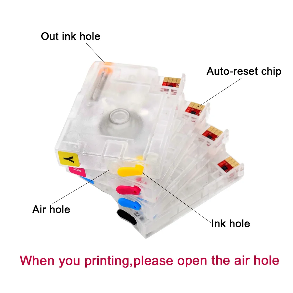 711 Empty Ink Cartridge For HP 711 With ARC Chip For HP Designjet T120 T520 T125 T525 T530 printer supplies ink cartridge inkjet ink cartridge