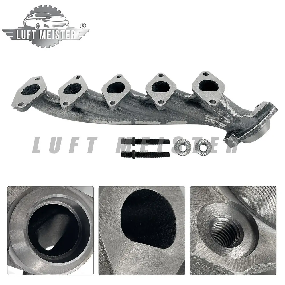 674-786 674-787 왼쪽/오른쪽 배기 매니폴드, 포드 F250 F350 F450 F550 F650 6.8L 2005-2019 촉매 컨버터