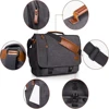 ESTARER Messenger Bag for Men 17-17.3 Inch Laptop Bag Water-resistant Canvas Computer Shoulder Bag Briefcase for Work College 2