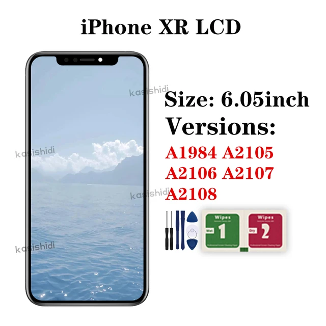 Pantalla LCD Original para iPhone XR, montaje de digitalizador táctil 3D, a  precio de fábrica, 100% - AliExpress