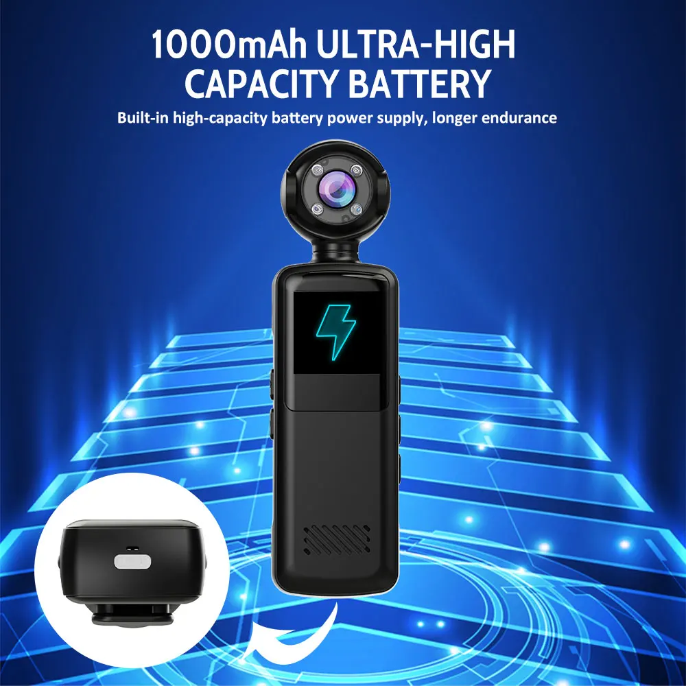 New WIth Wifi Hotspot Mini Camera 2K Portable Digital Video Recorder Body Camera Night Vision DVR Miniature Camcorder 2025