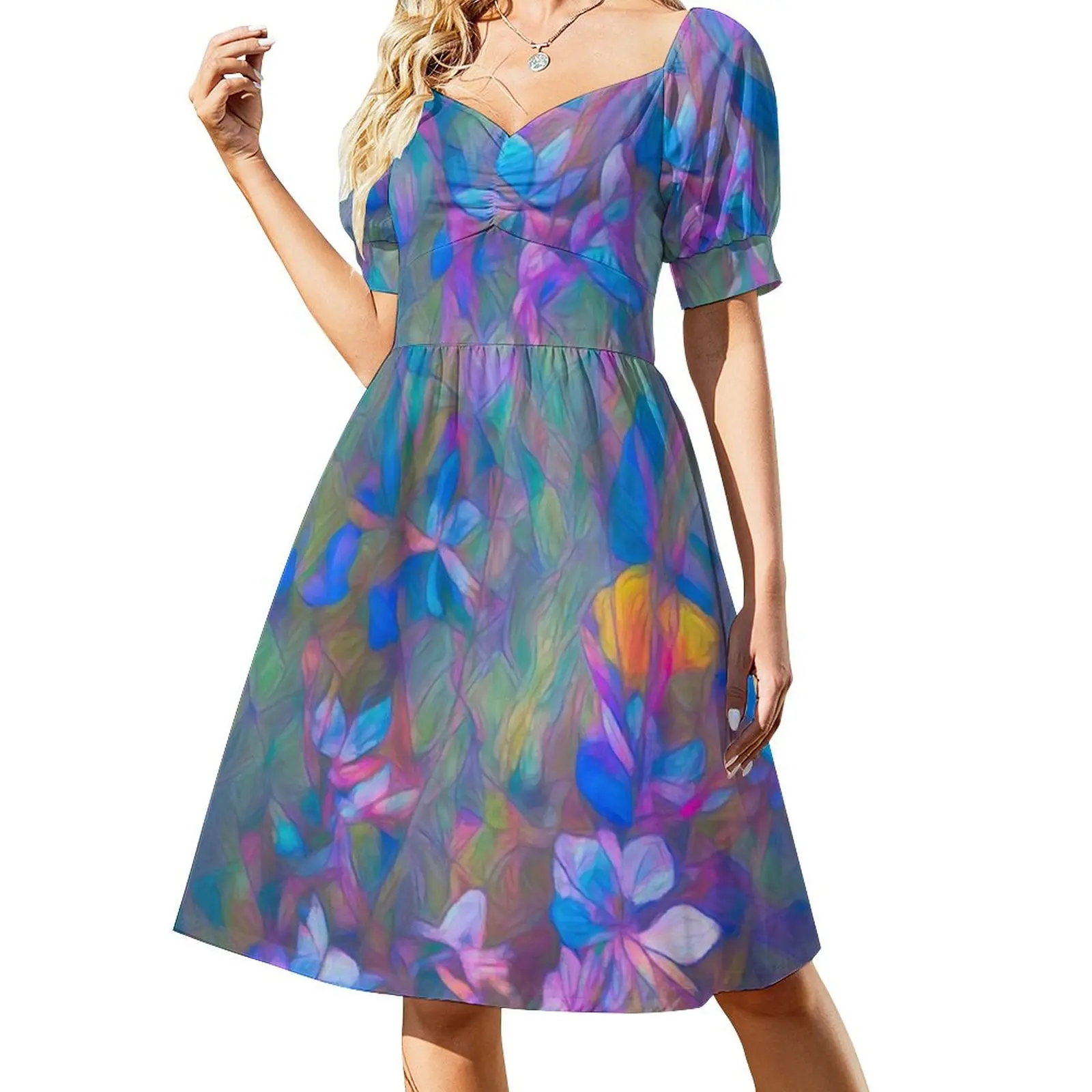 Colors 198 Sleeveless Dress evening dress women chic and elegant woman dress