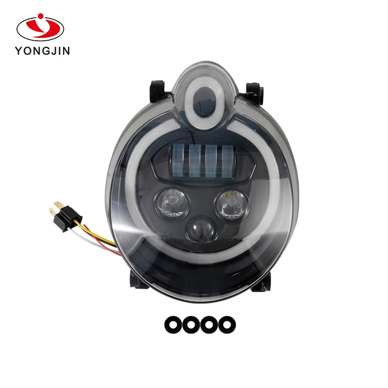 

YongJin LED motorcycle headlight with DRL For Yamaha VMAX 1700