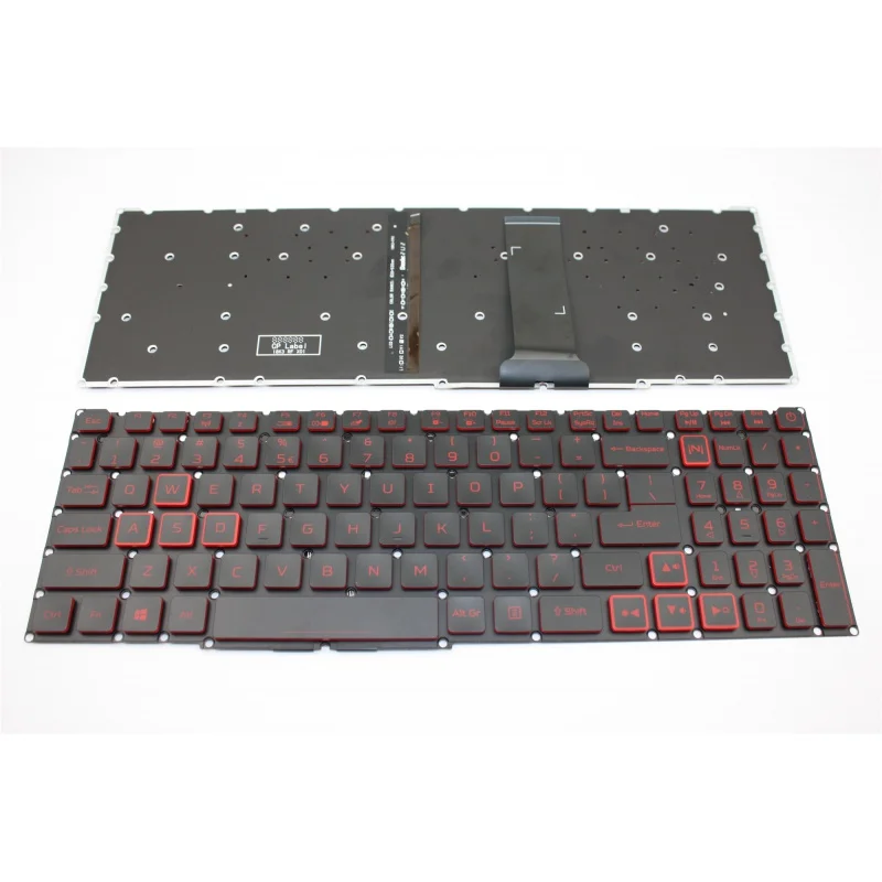 

New keyboard backlit red word For Acer Nitro 5 7 AN515-54 43 44 AN515-55 AN517-51 52 AN715 511