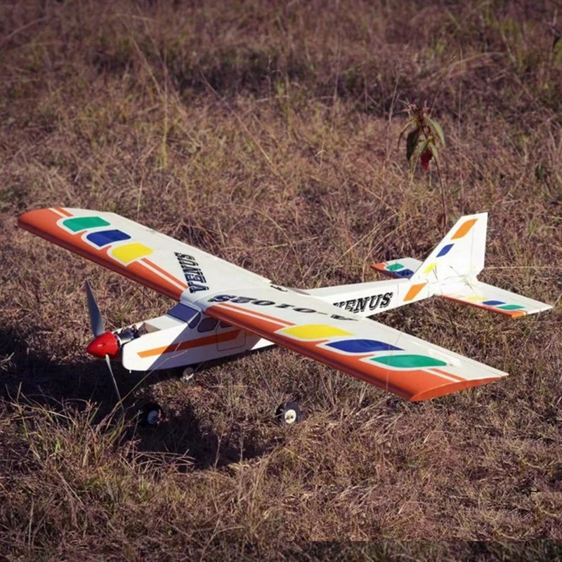 Nitro or Electric RC Plane 25 Class 1250mm Wingspan Venus Trainer Airplane Kit Version