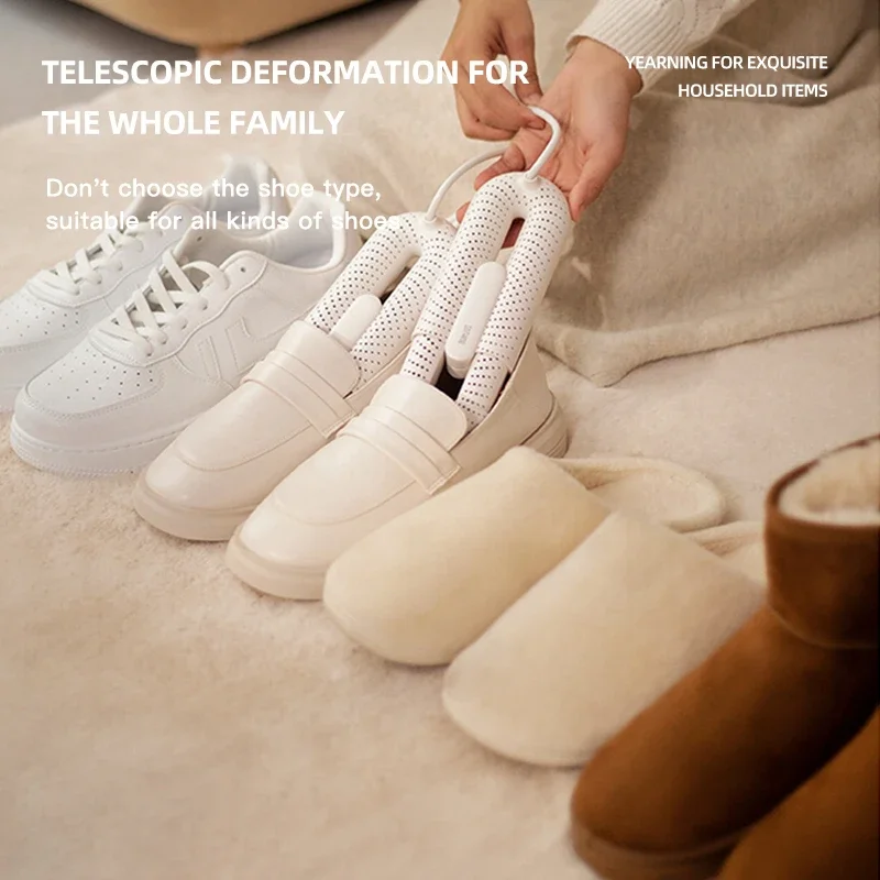 Youpin Sothing Shoe Dryer Loop Stretchable Electric Shoes Dryer PTC Heater Portable Multi-effect Sterilization Deodorization