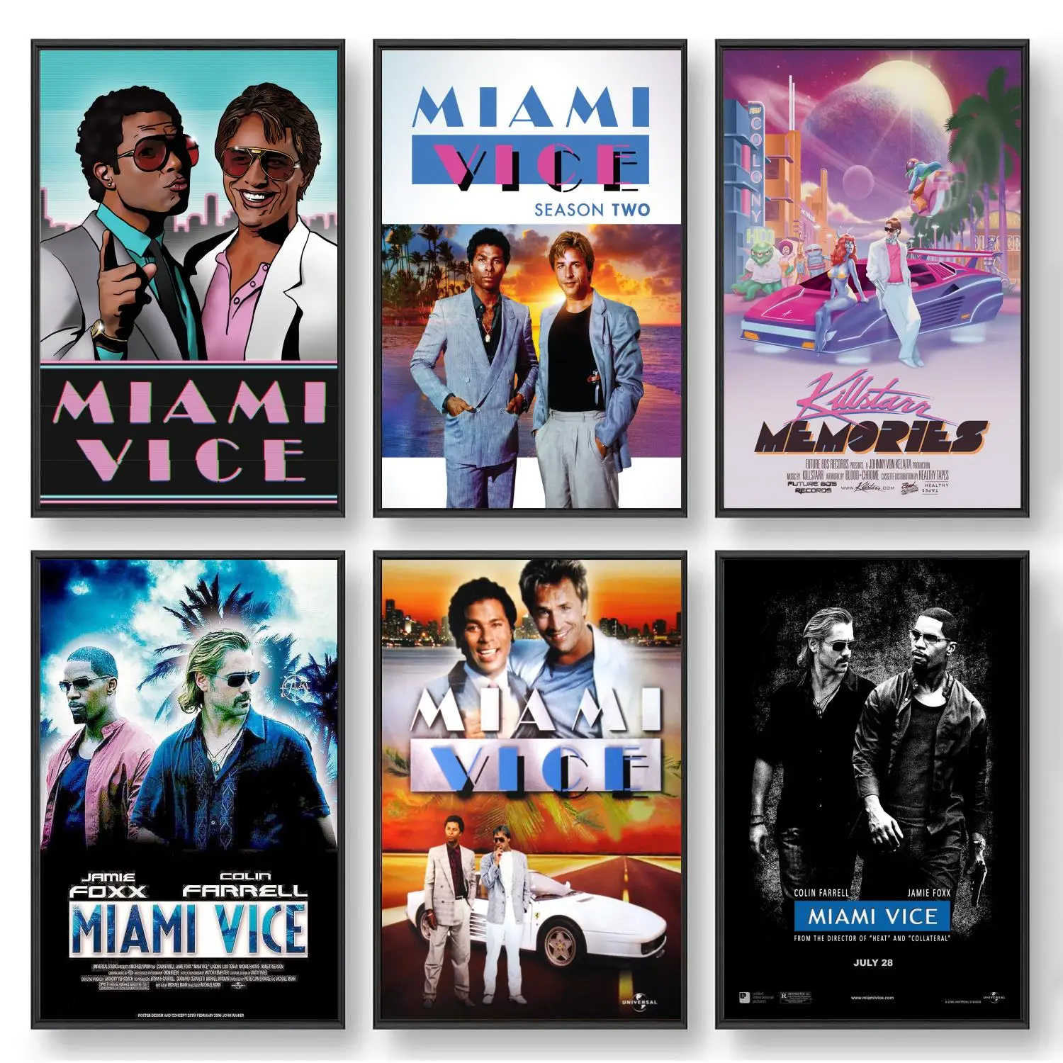 Don Johnson Miami Vice Poster: The Ultimate Retro Wall Art for Modern ...