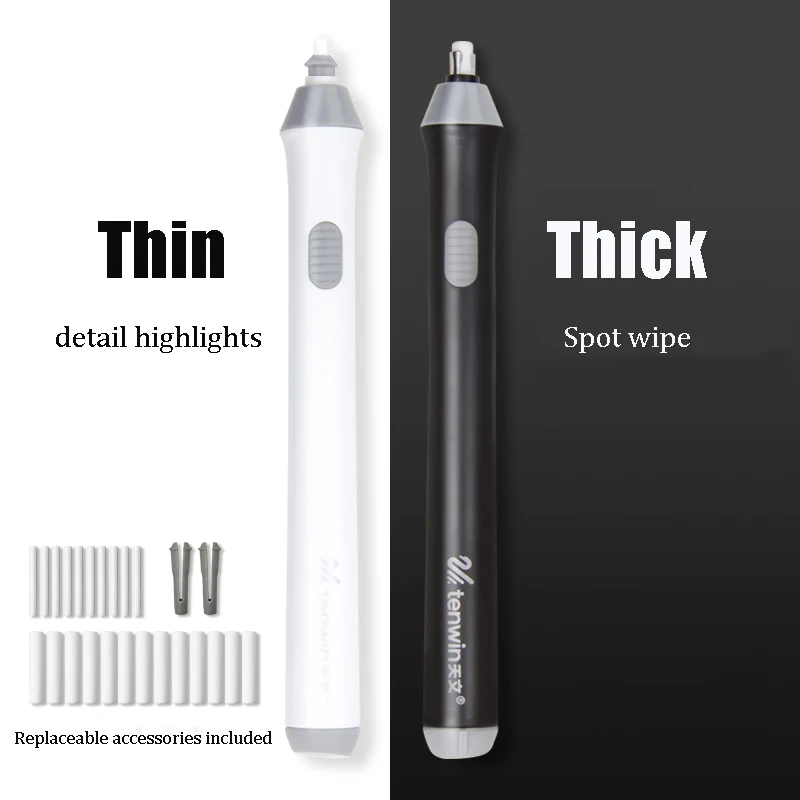 Gomma Elettrica Ricaricabile AFMAT - 140 Ricariche, 2 Misure, Per Artisti - Foto 11