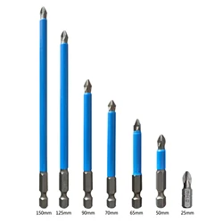Juego de 7 puntas de destornillador, herramientas de mano, broca de 25mm 150mm