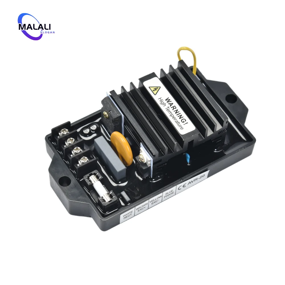 AVR-20 AVR20 AVR 자동 전압 조정기, 브러시리스 발전기 안정기, 디젤 발전기 부품, 20A